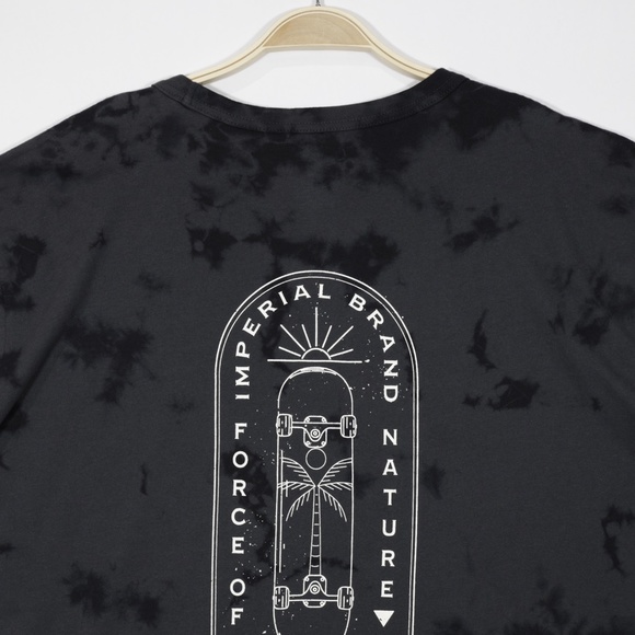 Arizona Jean Co Mens Short Sleeve Graphic Print T-Shirt Black Tie Dye Size XXL - Picture 5 of 6